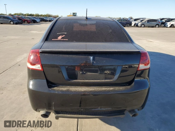 2009 Pontiac G8 with VIN 6G2ER57789L157466, listed as a Copart auction lot 80280214 with 0 mi miles and Salvage Title. Bid and sale history available at carsss.com. Image 6.