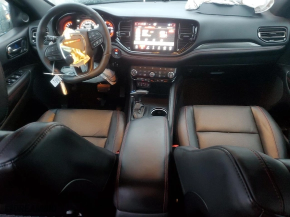 2024 Dodge Durango GT with VIN 1C4RDJDG9RC226624, listed as a Copart auction lot 81936504 with 2,626 mi miles and Salvage Title. Bid and sale history available at carsss.com. Image 8.