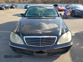 2005 Mercedes-Benz S-Class 4.3L with VIN WDBNG83J65A460364, listed as a Copart auction lot 84708264 with 209,231 mi miles and Clean Title. Bid and sale history available at carsss.com. Image 5.