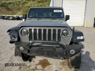 2018 Jeep Wrangler Unlimited Sport z VIN 1C4HJXDN5JW267700, wystawiony jako Copart lot #53298585 z przebiegiem 81 543 mil mil oraz Szkoda całkowita • Salvage title. Historia ofert i sprzedaży dostępna na DreamBid. Obrazek 5.