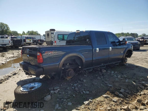 2016 Ford F-350 Platinum with VIN 1FT8W3BT9GEB51717, listed as a Copart auction lot 53162255 with 212,888 mi miles and Clean title. Bid and sale history available at DreamBid. Image 3.