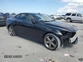 2013 Lexus IS 250 C with VIN JTHFF2C25D2527638, listed as a Copart auction lot 55654335 with 98,127 mi miles and Salvage title. Bid and sale history available at DreamBid. Image 4.