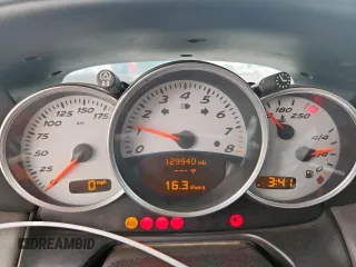 2002 Porsche Boxster S with VIN WP0CB29802S660218, listed as a Copart auction lot 62540525 with 129,940 mi miles and Salvage title. Bid and sale history available at DreamBid. Image 9.