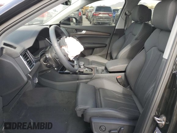 2024 Audi Q5 S line Premium with VIN WA1G2AFY2R2079310, listed as a Copart auction lot 56993615 with 4,484 mi miles and Salvage title. Bid and sale history available at DreamBid. Image 7.