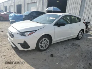 2024 Subaru Impreza with VIN JF1GUABC8R8872320, listed as a Copart auction lot 62474115 with 10,881 mi miles and Salvage title. Bid and sale history available at DreamBid. Image 1.