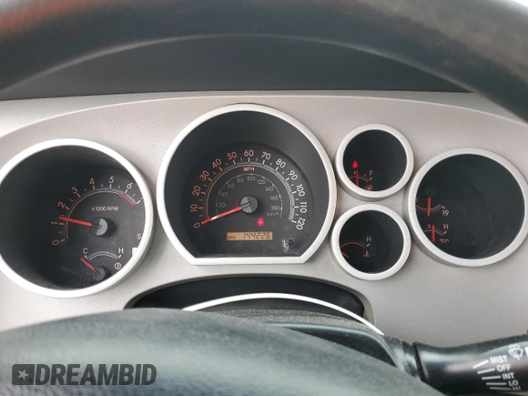 2007 Toyota Tundra SR5 with VIN 5TFRT54167X011357, listed as a Copart auction lot 51832925 with 144,226 mi miles and Salvage Title. Bid and sale history available at DreamBid. Image 9.