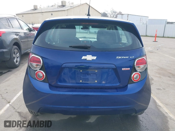 2013 Chevrolet Sonic LT with VIN 1G1JC6SB1D4171148, listed as a IAAI auction lot 41631280 with 147,874 mi miles. Bid and sale history available at carsss.com. Image 16.