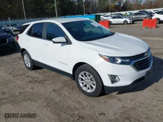 2021 Chevrolet Equinox LT with VIN 3GNAXUEV0MS104103, listed as a IAAI auction lot 40956169 with NaN miles. Bid and sale history available at carsss.com. Image 1.