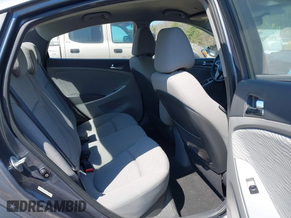 2012 Hyundai Accent GLS with VIN KMHCU4AE9CU167338, listed as a IAAI auction lot 42079550 with 121,889 mi miles. Bid and sale history available at carsss.com. Image 8.