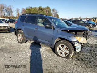 2006 Toyota RAV4 with VIN JTMBK35V065011522, listed as a Copart auction lot 84474234 with 132,896 mi miles and Salvage Title. Bid and sale history available at carsss.com. Image 4.