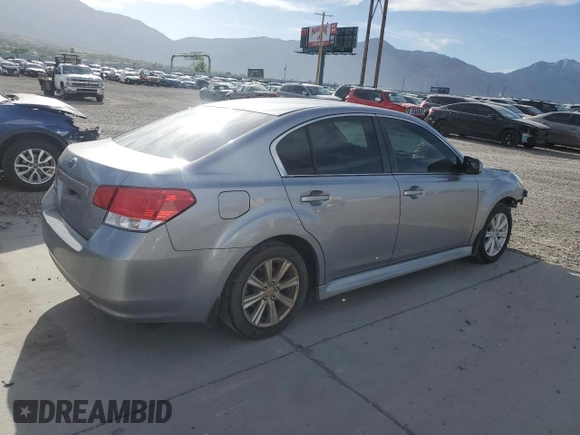 2010 Subaru Legacy Premium All-Weather Anniversary z VIN 4S3BMCG68A3238459, wystawiony jako Copart lot #56607225 z przebiegiem 208 172 mil mil oraz Szkoda całkowita • Salvage title. Historia ofert i sprzedaży dostępna na DreamBid. Obrazek 3.