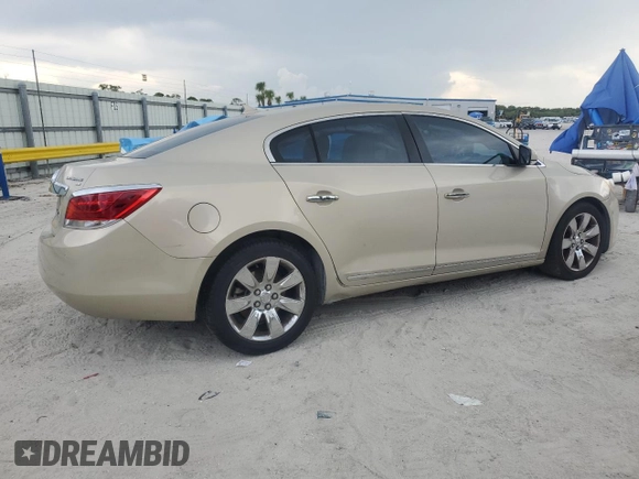 2010 Buick LaCrosse CXL with VIN 1G4GC5GG8AF138336, listed as a Copart auction lot 60421425 with 124,398 mi miles and Salvage title. Bid and sale history available at DreamBid. Image 3.