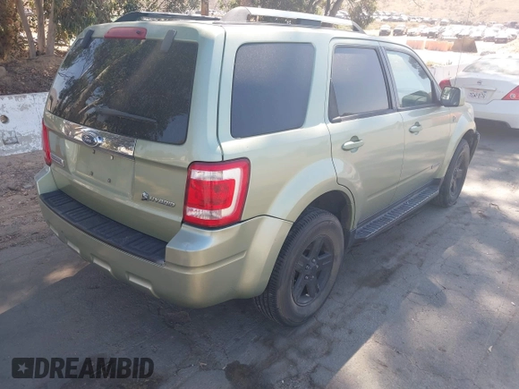 2008 Ford Escape Hybrid with VIN 1FMCU49H38KD84434, listed as a IAAI auction lot 42609764 with 224,469 mi miles and . Bid and sale history available at DreamBid. Image 4.