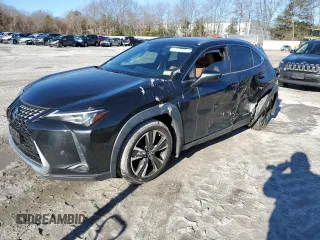 2019 Lexus UX 250h z VIN JTHU9JBH6K2013440, wystawiony jako Copart lot #48181415 z przebiegiem 103 788 mil mil oraz Szkoda całkowita • Salvage title. Historia ofert i sprzedaży dostępna na DreamBid. Obrazek 1.