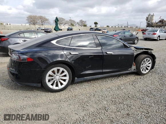 2016 Tesla Model S 70 kWh Battery with VIN 5YJSA1E19GF131999, listed as a Copart auction lot 49355665 with 96,978 mi miles and Salvage Title. Bid and sale history available at carsss.com. Image 3.