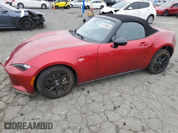 2021 Mazda MX-5 Miata Sport с VIN JM1NDAB78M0454772, выставлен на аукционе Copart как лот 63319665 с пробегом 58 373 миль миль и Списание • Salvage title. История ставок и продаж доступна на DreamBid. Изображение 1.