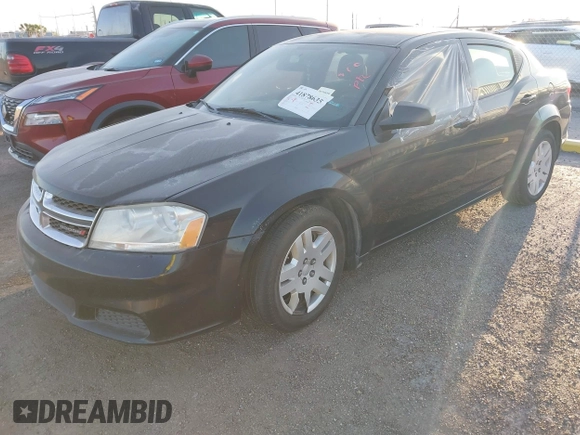 2014 Dodge Avenger SE with VIN 1C3CDZABXEN144000, listed as a IAAI auction lot 41878635 with 153,097 mi miles and . Bid and sale history available at DreamBid. Image 2.
