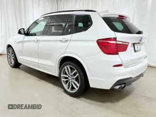2017 BMW X3 xDrive35i with VIN 5UXWX7C51H0S19811, listed as a Copart auction lot 54969005 with 91,289 mi miles and Clean Title. Bid and sale history available at DreamBid. Image 3.