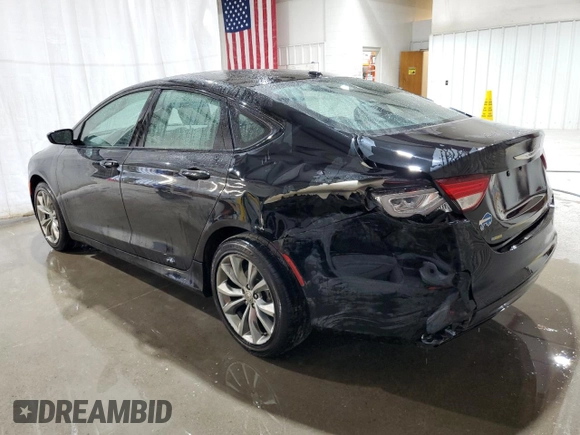 2015 Chrysler 200 S z VIN 1C3CCCBB3FN629045, wystawiony jako Copart lot #60841335 z przebiegiem 114 966 mil mil oraz Szkoda całkowita • Salvage title. Historia ofert i sprzedaży dostępna na DreamBid. Obrazek 2.