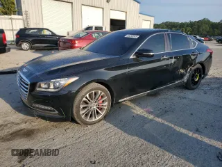 2016 Hyundai Genesis 3.8L z VIN KMHGN4JE7GU129238, wystawiony jako Copart lot #55288645 z przebiegiem 115 320 mil mil oraz Szkody całkowita. Historia ofert i sprzedaży dostępna na DreamBid. Obrazek 1.