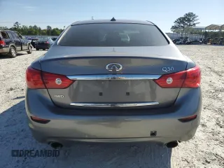 2014 Infiniti Q50 Sport with VIN JN1BV7AR4EM680570, listed as a Copart auction lot 52192845 with 149,060 mi miles and Salvage Title. Bid and sale history available at carsss.com. Image 6.