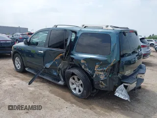 2004 Nissan Armada LE z VIN 5N1AA08B44N711907, wystawiony jako IAAI lot #41908979 z przebiegiem 239 632 mil mil oraz . Historia ofert i sprzedaży dostępna na DreamBid. Obrazek 3.