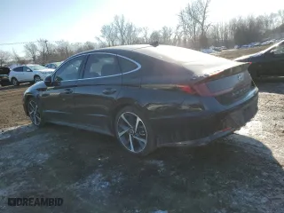2022 Hyundai Sonata SEL Plus with VIN KMHL44J29NA239049, listed as a Copart auction lot 42486515 with 20,630 mi miles and Salvage Title. Bid and sale history available at carsss.com. Image 2.