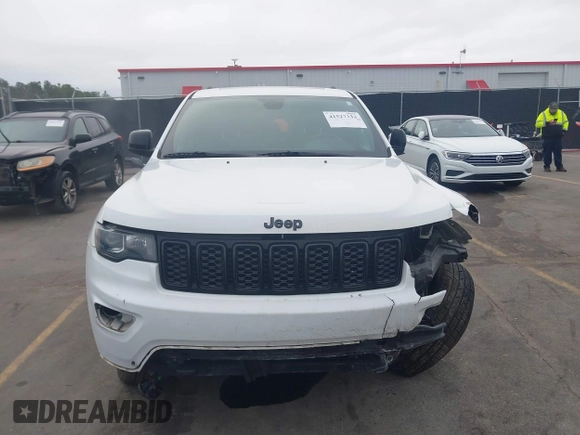 2018 Jeep Grand Cherokee Laredo E with VIN 1C4RJFAG2JC503130, listed as a IAAI auction lot 41527333 with 95,669 mi miles. Bid and sale history available at carsss.com. Image 12.