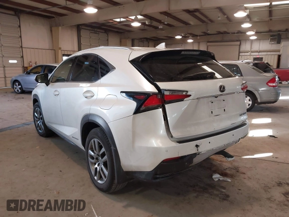 2015 Lexus NX 300h z VIN JTJBJRBZ6F2020771, wystawiony jako IAAI lot #41375403 z przebiegiem 147 083 mil mil oraz . Historia ofert i sprzedaży dostępna na DreamBid. Obrazek 3.