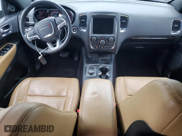 2016 Dodge Durango Citadel with VIN 1C4RDJEG7GC346904, listed as a Copart auction lot 58719145 with 166,786 mi miles and Salvage title. Bid and sale history available at DreamBid. Image 8.