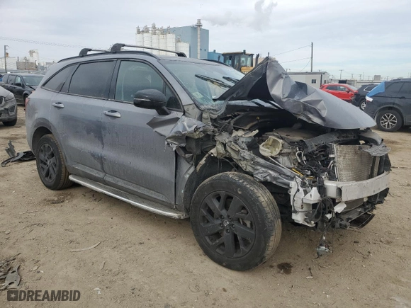 2021 Kia Sorento S with VIN 5XYRLDLC5MG024113, listed as a Copart auction lot 42989615 with 87,779 mi miles and Salvage Title. Bid and sale history available at carsss.com. Image 4.