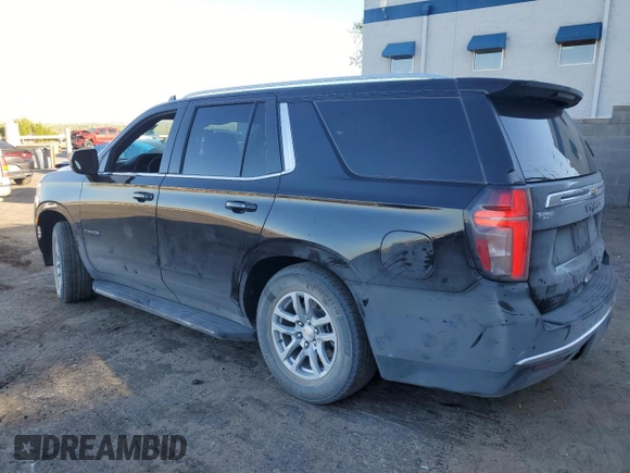 2023 Chevrolet Tahoe LS z VIN 1GNSKMKD4PR184687, wystawiony jako Copart lot #52014155 z przebiegiem 27 363 mil mil oraz Szkoda całkowita • Salvage title. Historia ofert i sprzedaży dostępna na DreamBid. Obrazek 2.