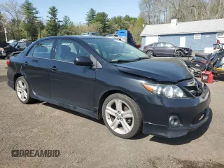 2013 Toyota Corolla L with VIN 2T1BU4EE3DC936232, listed as a Copart auction lot 54981735 with 187,598 mi miles and Salvage Title. Bid and sale history available at carsss.com. Image 4.