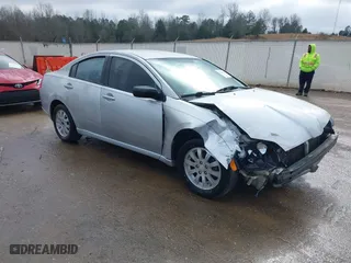 2008 Mitsubishi Galant ES with VIN 4A3AB36F08E020501, listed as a IAAI auction lot 41424613 with 187,474 mi miles. Bid and sale history available at carsss.com. Image 1.