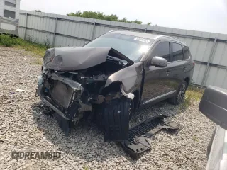 2017 Mitsubishi Outlander SE with VIN JA4AD3A39HZ049072, listed as a Copart auction lot 60809555 with 129,597 mi miles and Salvage title. Bid and sale history available at DreamBid. Image 1.
