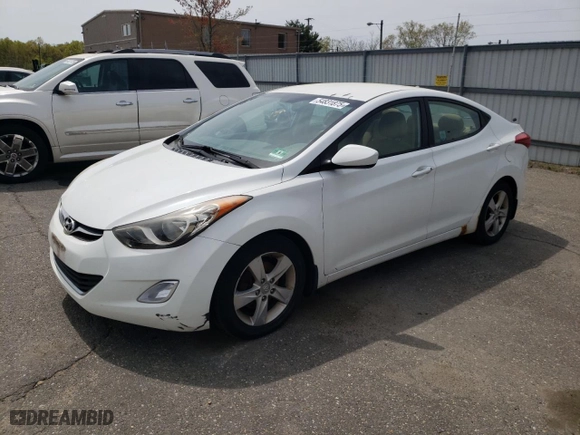 2013 Hyundai Elantra Limited with VIN 5NPDH4AE1DH376338, listed as a Copart auction lot 54831875 with 174,676 mi miles and Clean Title. Bid and sale history available at carsss.com. Image 1.