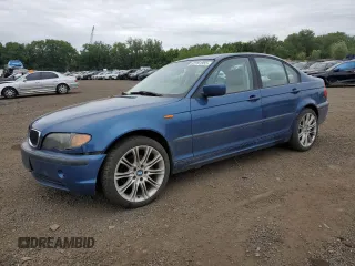 2003 BMW 3 Series 325xi with VIN WBAEU334X3PH86993, listed as a Copart auction lot 62261955 with 114,367 mi miles and Salvage title. Bid and sale history available at DreamBid. Image 1.