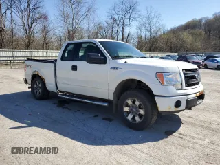 2013 Ford F-150 XL with VIN 1FTFX1EF6DFA23830, listed as a Copart auction lot 53295205 with 139,315 mi miles and Salvage Title. Bid and sale history available at carsss.com. Image 4.
