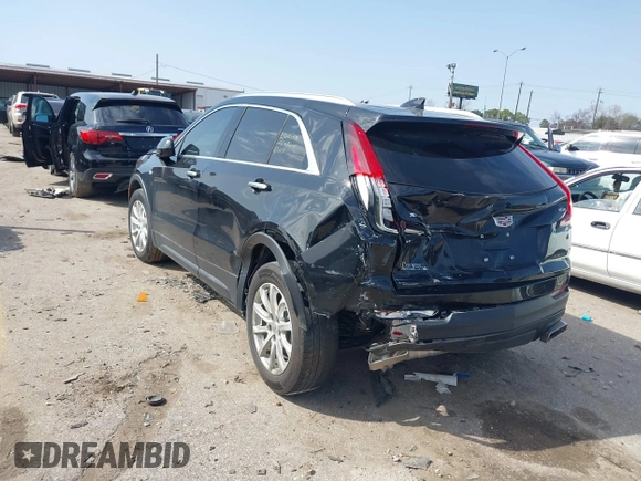 2023 Cadillac XT4 FWD Luxury with VIN 1GYAZAR47PF159153, listed as a IAAI auction lot 41580375 with 24,362 mi miles and . Bid and sale history available at DreamBid. Image 3.