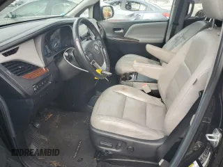 2015 Toyota Sienna Limited with VIN 5TDDK3DC5FS107620, listed as a Copart auction lot 62681205 with 208,070 mi miles and Salvage title. Bid and sale history available at DreamBid. Image 7.