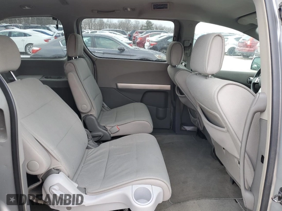 2007 Nissan Quest S with VIN 5N1BV28U27N128407, listed as a Copart auction lot 86583964 with 186,644 mi miles and Salvage Title. Bid and sale history available at carsss.com. Image 11.