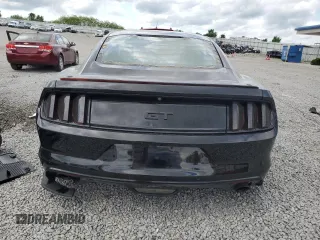 2015 Ford Mustang GT with VIN 1FA6P8CF9F5430356, listed as a Copart auction lot 55227095 with 58,986 mi miles and Salvage title. Bid and sale history available at DreamBid. Image 6.