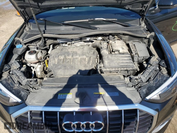 2022 Audi Q3 Premium with VIN WA1AUCF30N1006159, listed as a Copart auction lot 81785574 with 53,880 mi miles and Salvage Title. Bid and sale history available at carsss.com. Image 12.