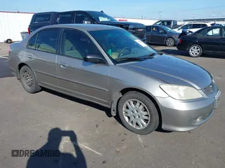 2005 Honda Civic LX with VIN 2HGES16545H596288, listed as a IAAI auction lot 41749449 with 256,090 mi miles and . Bid and sale history available at carsss.com. Image 1.