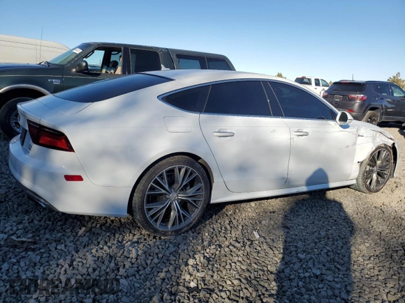 2018 Audi A7 Premium Plus with VIN WAUW3AFC0JN058832, listed as a Copart auction lot 46871925 with 38,114 mi miles and Salvage Title. Bid and sale history available at carsss.com. Image 3.
