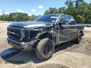 2022 Ram 1500 Lone Star z VIN 1C6RREFTXNN316602, wystawiony jako Copart lot #66142185 z przebiegiem 50 259 mil mil oraz Szkoda całkowita • Salvage title. Historia ofert i sprzedaży dostępna na DreamBid. Obrazek 1.