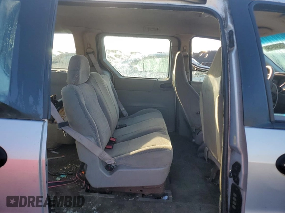 2000 Ford Windstar LX with VIN 2FMZA5042YBC35154, listed as a Copart auction lot 75300434 with 418,318 mi miles and Salvage Title. Bid and sale history available at carsss.com. Image 11.