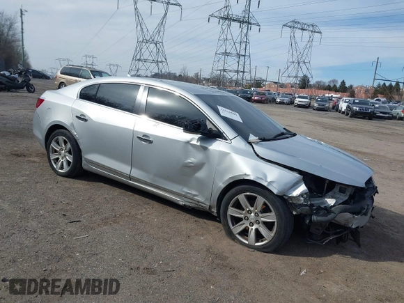 2012 Buick LaCrosse Leather with VIN 1G4GC5G31CF204788, listed as a IAAI auction lot 41615069 with 94,592 mi miles and . Bid and sale history available at DreamBid. Image 1.