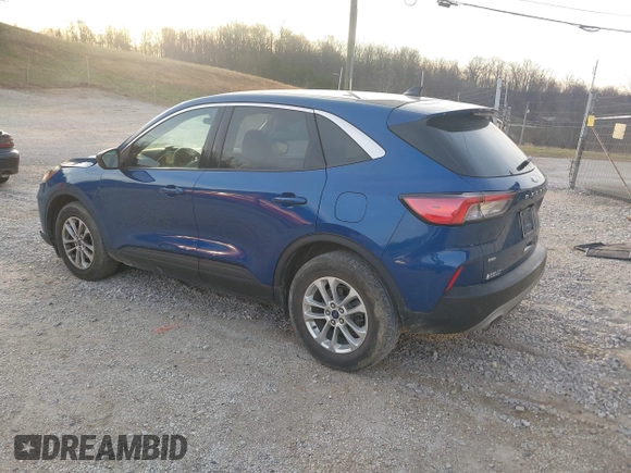 2022 Ford Escape SE with VIN 1FMCU9G64NUA65087, listed as a IAAI auction lot 41807209 with 15,114 mi miles. Bid and sale history available at carsss.com. Image 3.