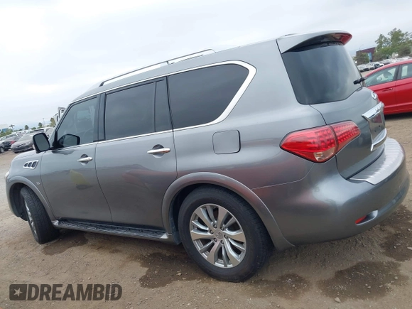 2015 Infiniti QX80 with VIN JN8AZ2NE9F9086475, listed as a IAAI auction lot 42783811 with 114,053 mi miles and . Bid and sale history available at DreamBid. Image 14.